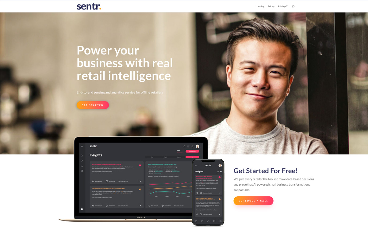 Sentr Website